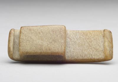 图片[3]-Jade scabbard slide with animal pattern, Yuan dynasty (1271-1368)-China Archive